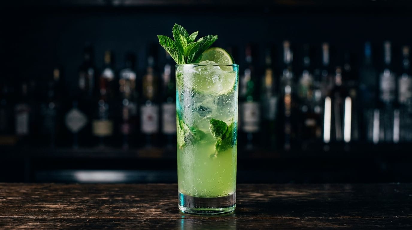 Forest Fizz Cocktail