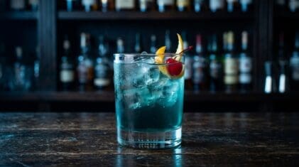 Grog 2 cocktail in glass