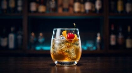 Hazelnut Martini cocktail
