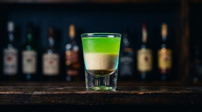 Horny Kermit Shot cocktail photo