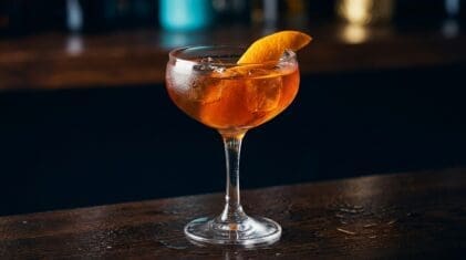Lemon Top cocktail in glass