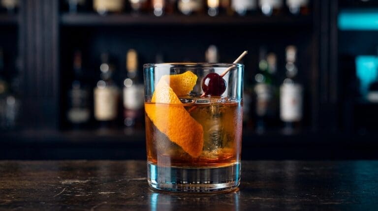 Mint Gin Cocktail