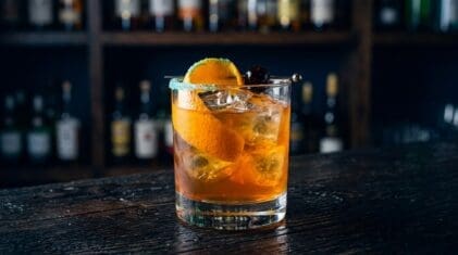 Mocha Martini cocktail