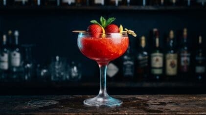 MVP’s Strawberry Bomb Shot cocktail photo