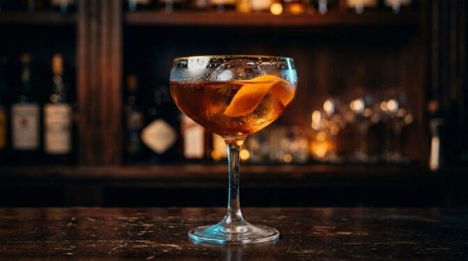 Truck Punch cocktail in glass