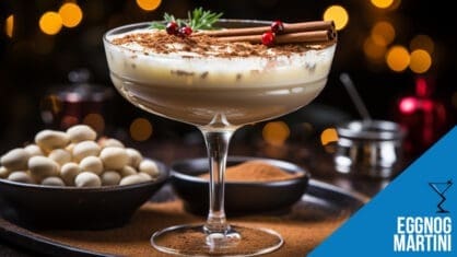 Eggnog Martini