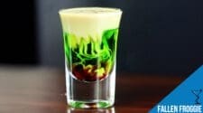 Fallen Froggie Shot Recipe: A Spooky Halloween Drink