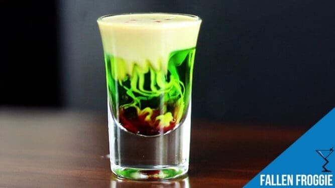 Fallen Froggie Shot Recipe: A Spooky Halloween Drink