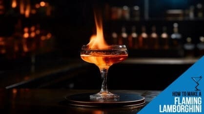 Flaming Lamborghini