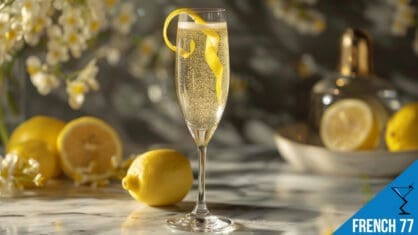 French 77 Cocktail Recipe - Classic and Refreshing Drink