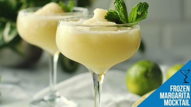 Frozen Virgin Margarita Mocktail