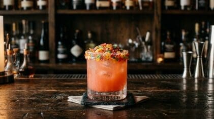 Fruity Pebbles cocktail