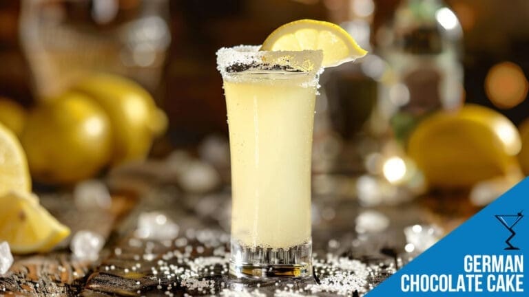 German Chocolate Cake Shot