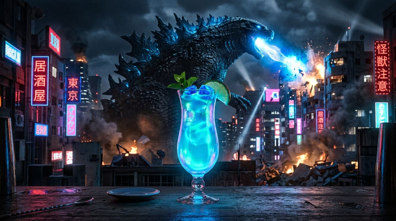 Godzilla Cocktails