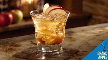 Grand Apple Cocktail Recipe - Fruity and Light Apple Delight