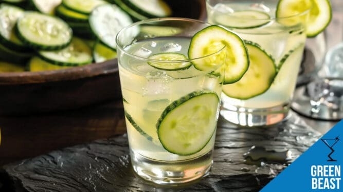 Green Beast Cocktail Recipe – Absinthe, Lime, and Cucumber Refreshment