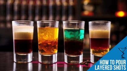 How to pour layered shots