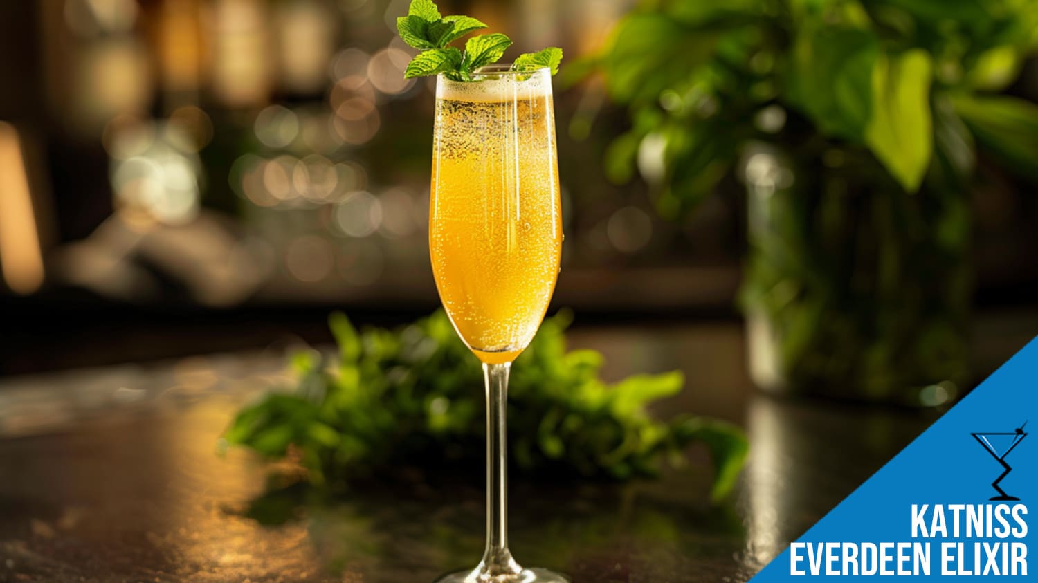 Katniss Everdeen Elixir Cocktail