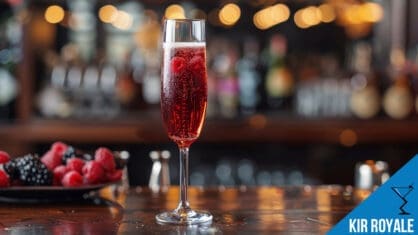 Kir Royale Cocktail Recipe - Sophisticated and Sparkling