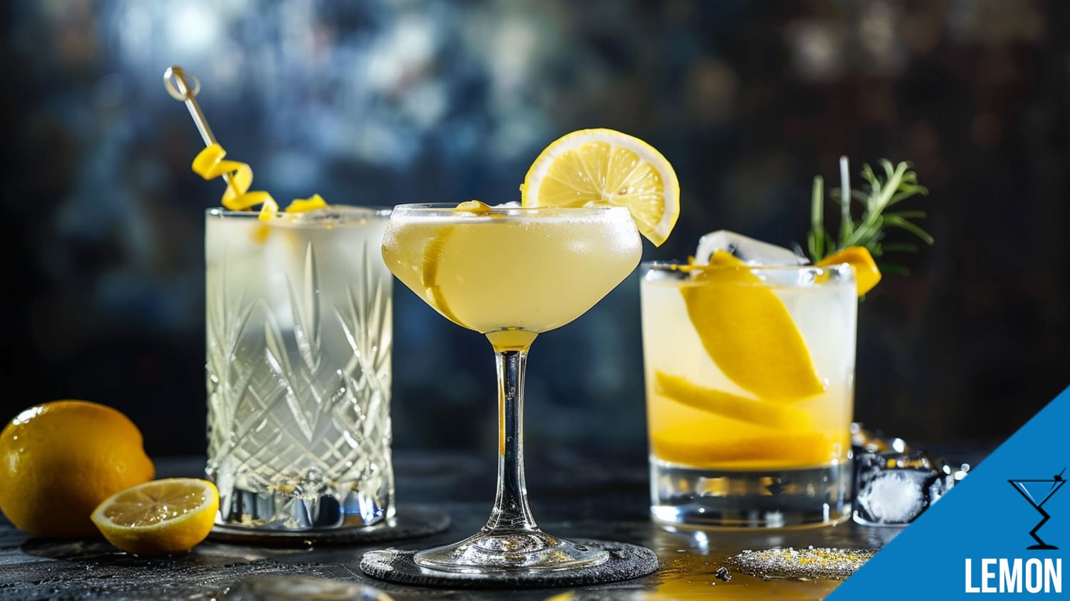 Lemon Garnishes - Best Lemon Cocktails: Fresh Recipes, Flavors, and Top Brands