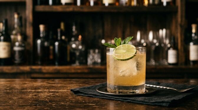 Lime Time cocktail