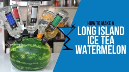 Long Island Iced Tea infused Watermelon