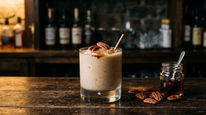 Maple Pecan Smoothie cocktail