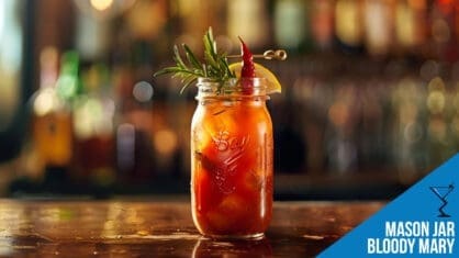 Mason Jar Bloody Mary Recipe - Rustic Brunch Delight