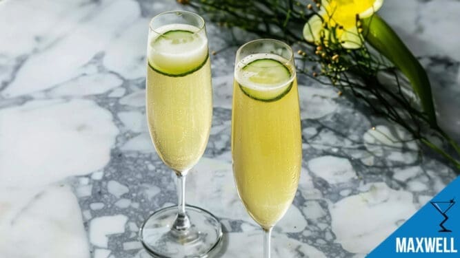 Maxwell Cocktail Recipe – Refreshing Cucumber and Champagne Delight