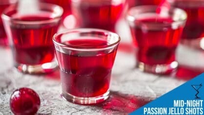 Mid-Night Passion Jello Shot Recipe - A Bold Blend of Black Cherry and Vodka