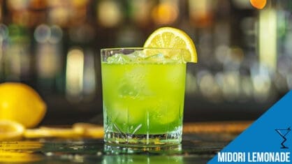 Midori Lemonade Recipe - Refreshing Melon Twist Cocktail