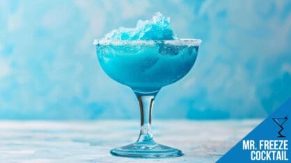 Mr. Freeze Cocktail Recipe - Cool and Refreshing Batman Drink