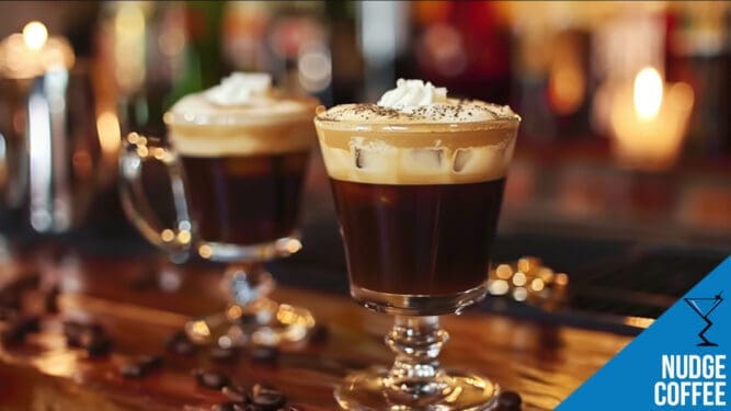 Nudge Coffee Cocktail Recipe - Rich Coffee Liqueur Delight