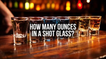 How many ounces in a shot glass?