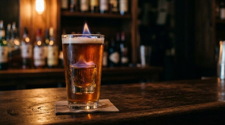 Perfect Flaming Dr. Pepper