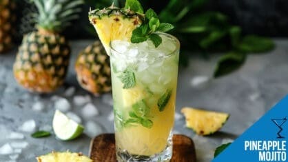 Pineapple Mojito Recipe - Tropical Cocktail Delight