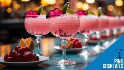 Pink Cocktails & Drinks