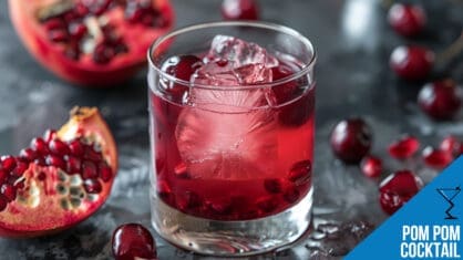 Pom Pom Cocktail Recipe - Fruity and Refreshing Delight