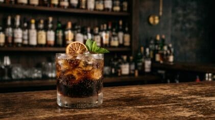 Pond Water cocktail