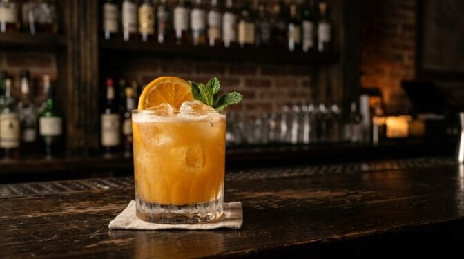 Poor Man`s Mommosa cocktail