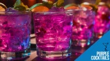 Purple Cocktails & Drinks