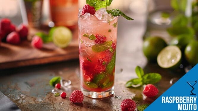 Refreshing Raspberry Mojito Recipe - Perfect Summer Cocktail