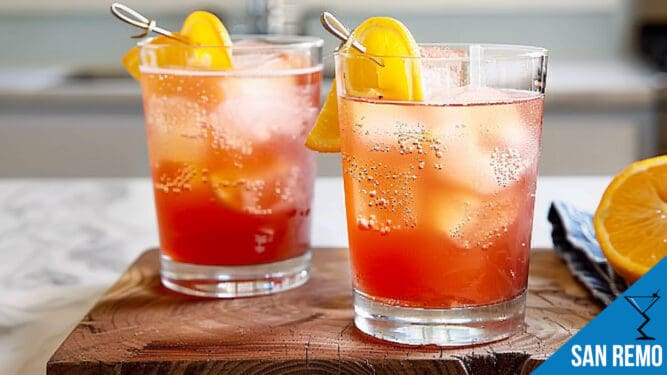 San Remo Cocktail Recipe - Elegant and Citrusy Delight