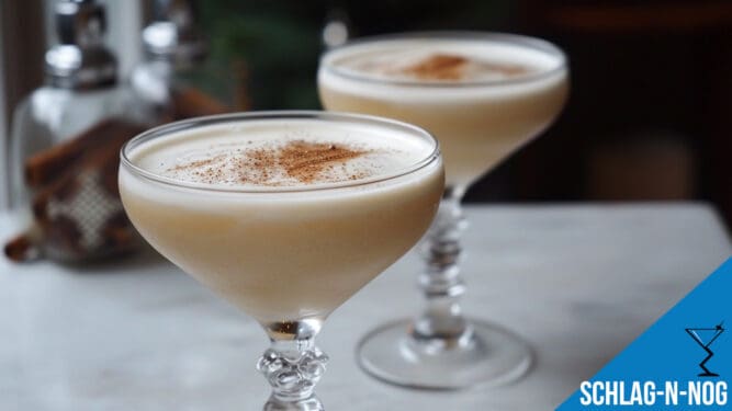 Schlag-n-Nog Recipe - Festive Cinnamon Spiced Eggnog