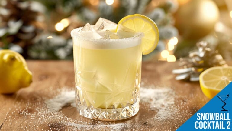 Snowball Cocktail 2