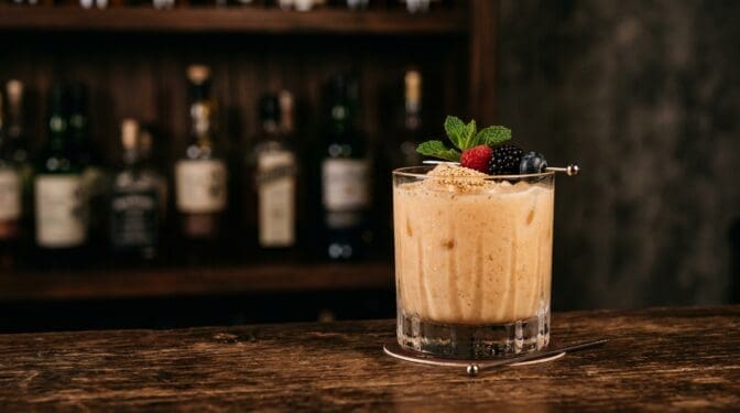 Soy Orange Smoothie cocktail