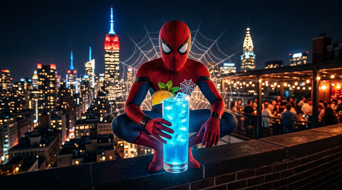 Spider-Man Cocktails