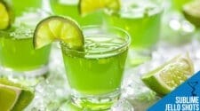 Sublime Jello Shot Recipe - Bold Tequila and Lime Jello Mix