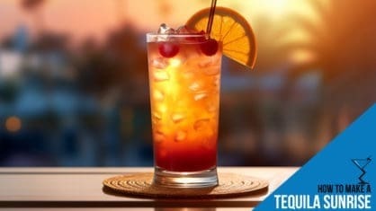 Tequila Sunrise Cocktail