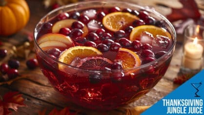 Thanksgiving Jungle Juice Recipe - Festive Punch with a Spicy Kick